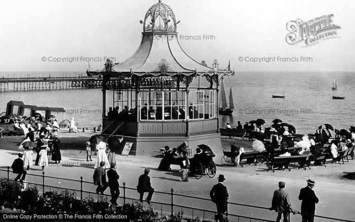 Photo of Worthing, Bandstand 1899