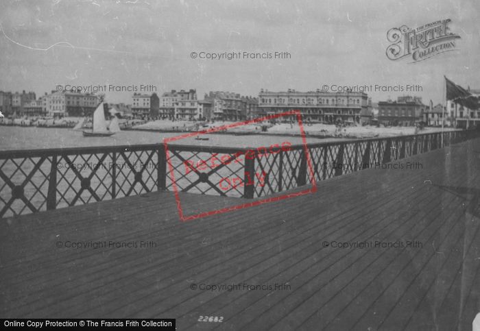 Photo of Worthing, From The Pier 1890