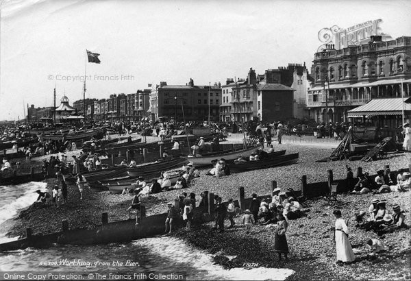 Photo of Worthing, From The Pier 1906