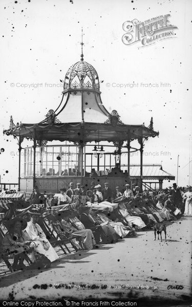 Photo of Worthing, Marine Parade Bandstand 1906