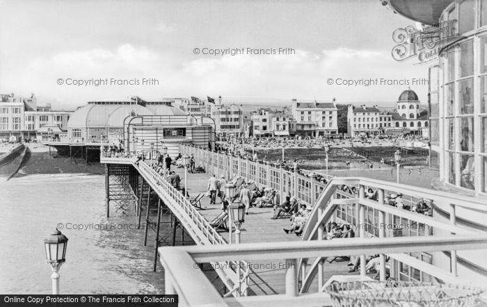 Photo of Worthing, On The Pier c.1955