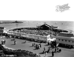 The Band Enclosure And Pier 1925, Worthing