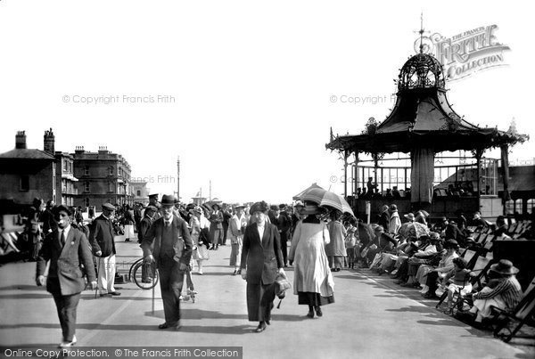Photo of Worthing, The Bandstand 1921