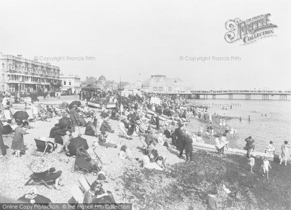 Photo of Worthing, The Beach 1925