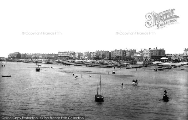 Photo of Worthing, View From The Pier 1899