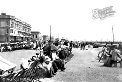 Western Esplanade And The Beach 1906, Worthing