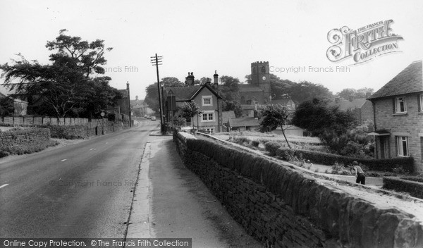 Photo of Wortley, The Village c.1960