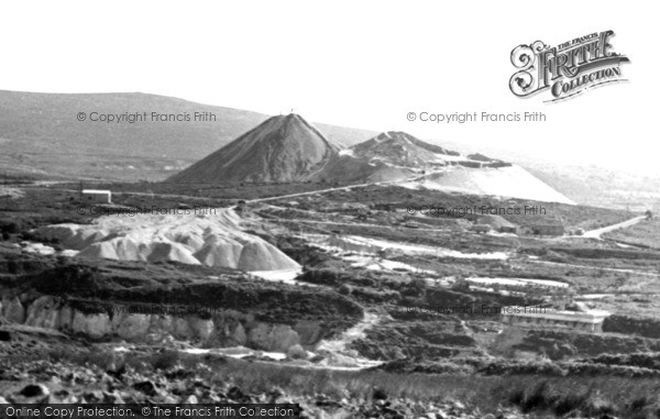 Photo of Wotter, The China Clay Pits c.1955