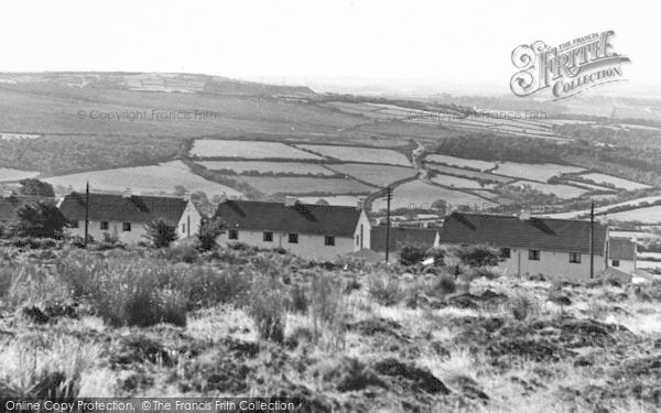 Photo of Wotter, View From The Moor c.1955