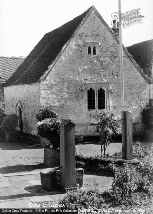 Photo of Wotton Under Edge, Hugh Perry Almshouses c.1950