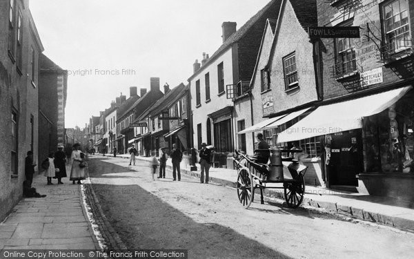 Photo of Wotton Under Edge, Long Street 1897