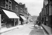Long Street Looking Down 1897, Wotton-Under-Edge
