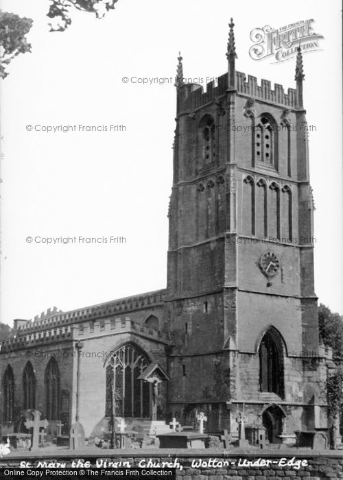 Photo of Wotton Under Edge, St Mary The Virgin Church c.1939