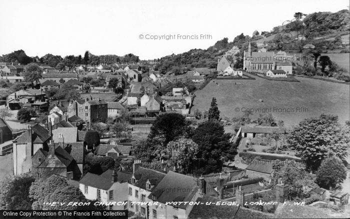 Photo of Wotton Under Edge, View From Church Tower c.1950