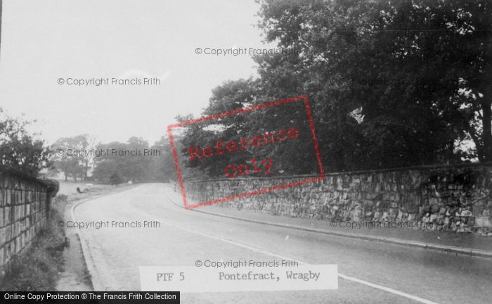 Photo of Wragby, The Approach Road c.1960