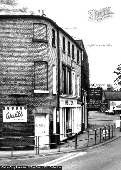 Photo of Wragby, Turnor Arms, Market Place c.1965