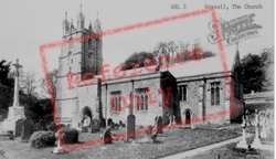 All Saints Church c.1955, Wraxall