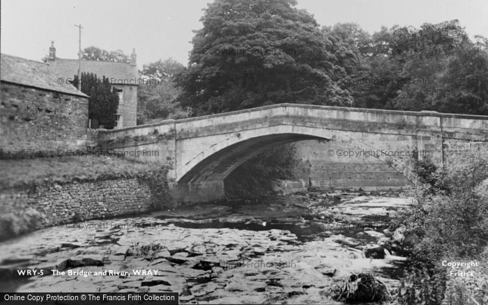 Photo of Wray, The Bridge And River c.1955