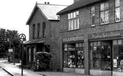 High Street, F.Foster & Co And Cycle And Wireless Shop c.1955, Wraysbury