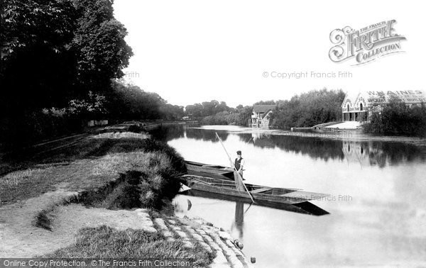 Photo of Wraysbury, the Ferry 1890