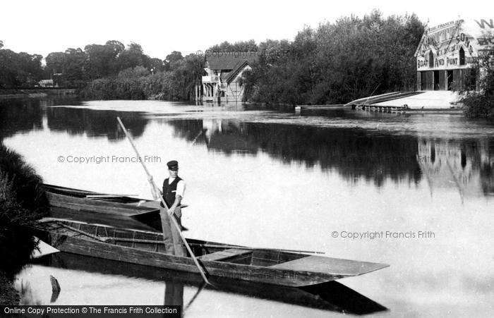 Photo of Wraysbury, The Ferry 1890
