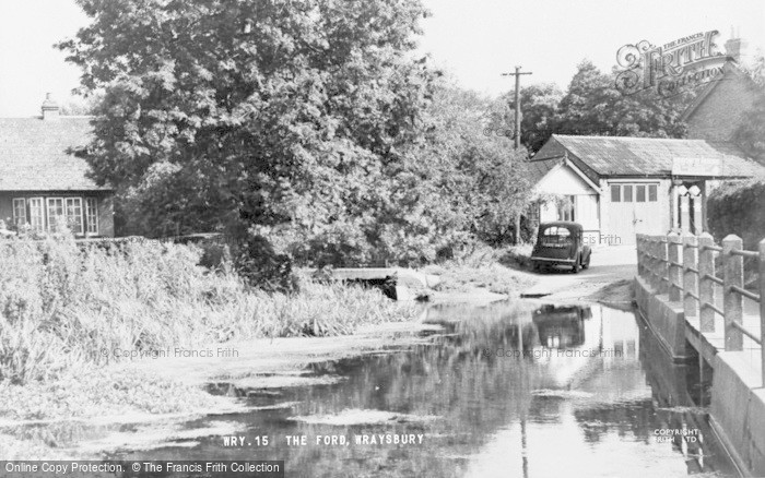 Wraysbury, the Ford c1955 Photo of Wraysbury, The Ford c.1955
