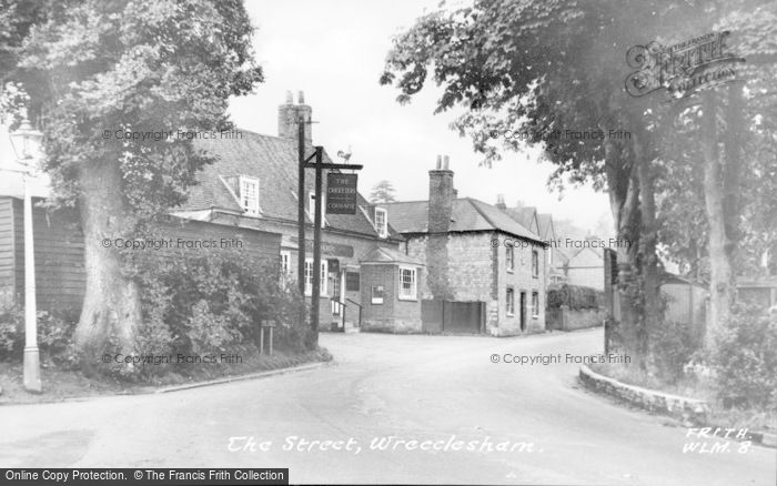 Photo of Wrecclesham, The Street c.1955