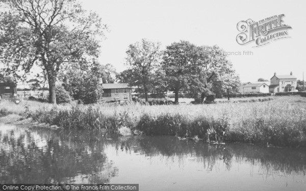 Photo of Wrenbury, The Canal And Cotton Arms c.1955