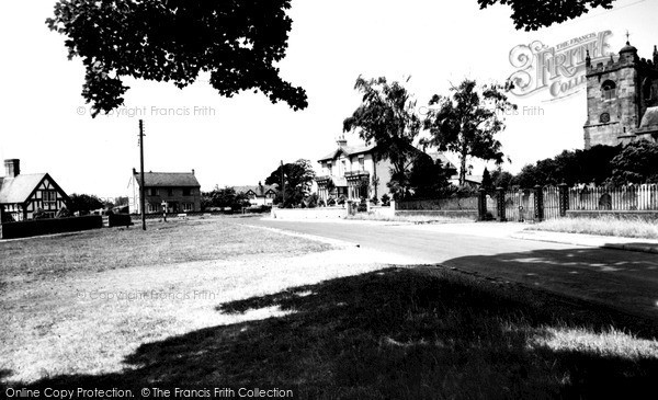 Wrenbury, the Green c1955 Photo of Wrenbury, The Green c.1955