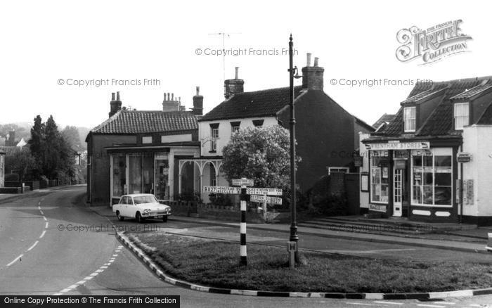 Photo of Wrentham, Village Stores c.1965