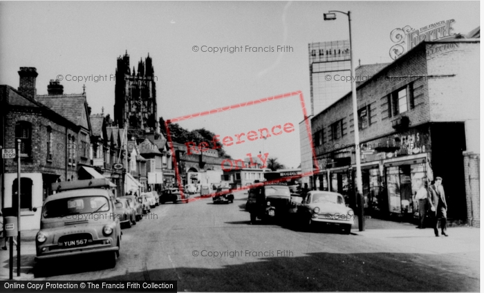Photo of Wrexham, Brook Street c.1965