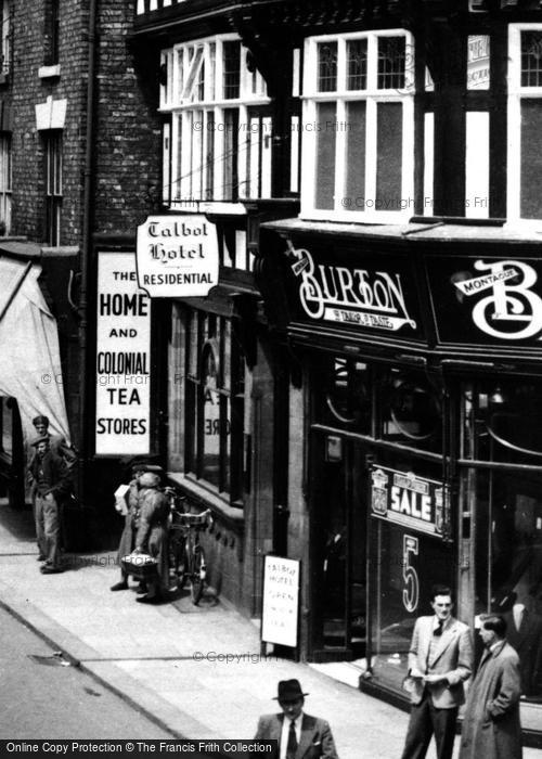 Photo of Wrexham, Burton's, Hope Street c.1955