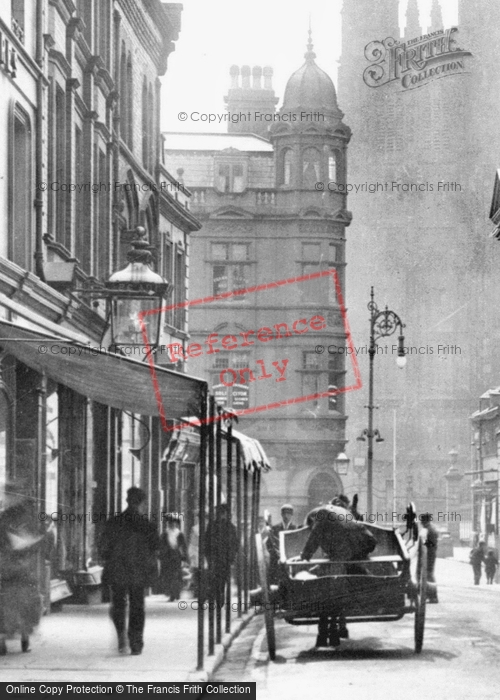 Photo of Wrexham, Cart In Hope Street 1903