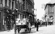 Cart In The High Street 1895, Wrexham