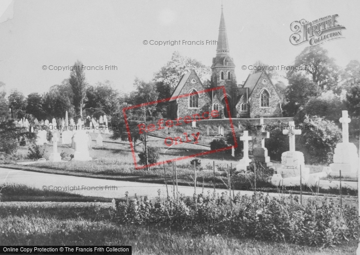 Photo of Wrexham, Cemetery & Catholic Ground 1895