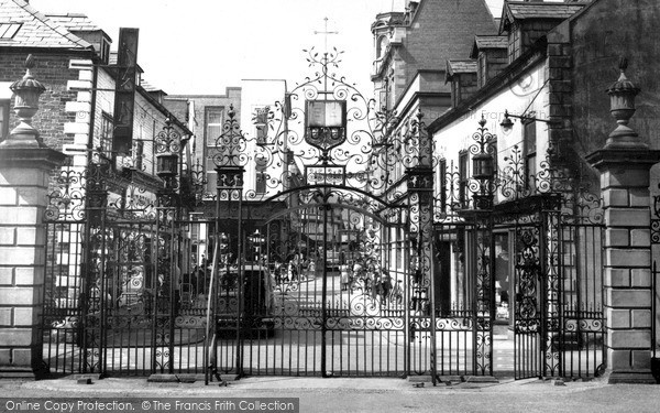 Photo of Wrexham, Church Gates c.1965