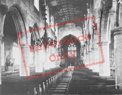 Church Interior c.1890, Wrexham