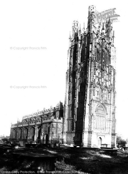 Photo of Wrexham, Church Of St Giles 1895