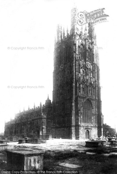 Photo of Wrexham, Church Of St Giles 1903