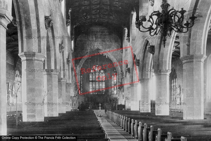 Photo of Wrexham, Church, The Nave 1888