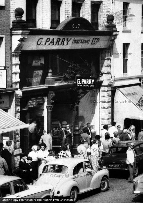 Photo of Wrexham, G.Parry, High Street c.1965