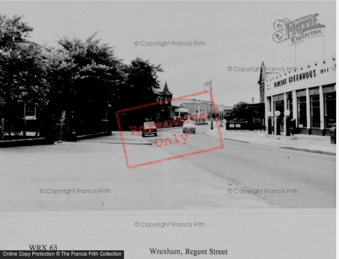 Photo of Wrexham, Regent Street c.1955