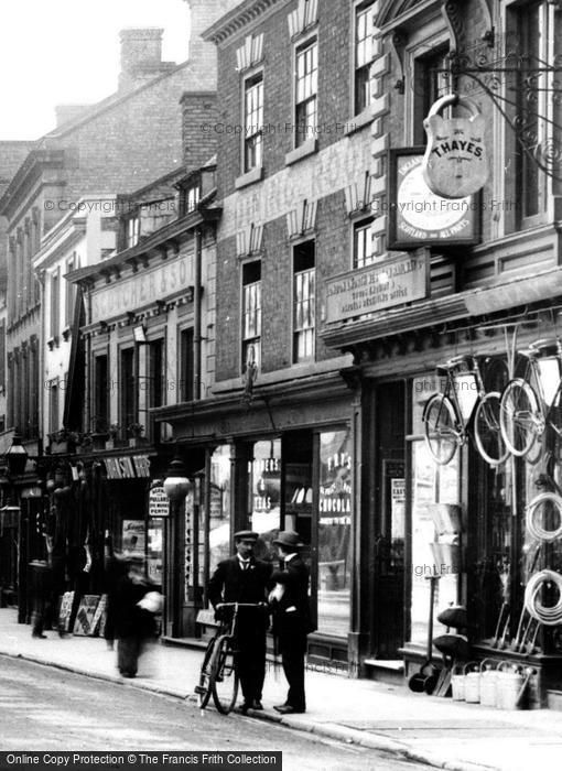 Photo of Wrexham, Shops In The High Street 1903