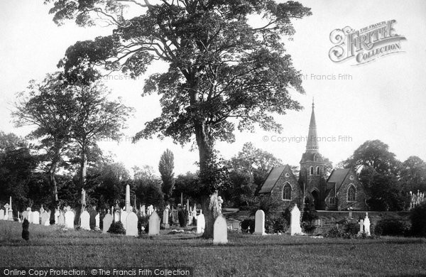 Photo of Wrexham, the Cemetery 1895