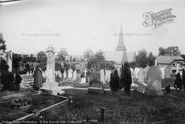 Photo of Wrexham, The Cemetery 1895