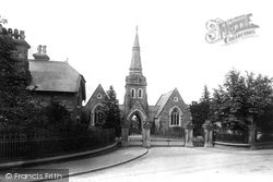 The Cemetery, Lodge And Entrance 1895, Wrexham
