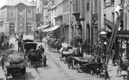 Traffic, High Street 1895, Wrexham