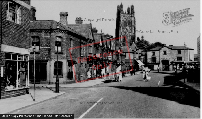Photo of Wrexham, Vicarage Hill c.1960