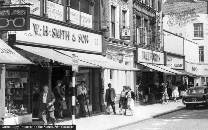 Photo of Wrexham, W.H.Smith & Son, Regent Street c.1960