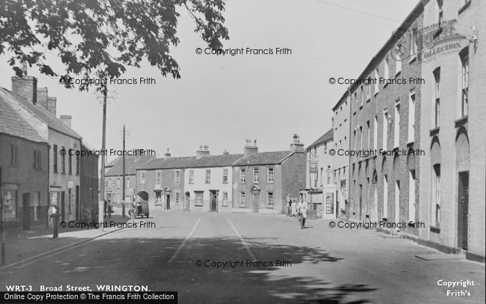 Photo of Wrington, Broad Street c.1955